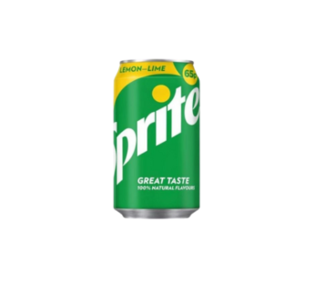 Lemon Lime Flavor Sprite Can Drink, 330ml